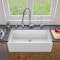 Alfi Brand White 36" Smooth Apron Sgl Bowl Fireclay Farm Sink AB536-W - alternate 4